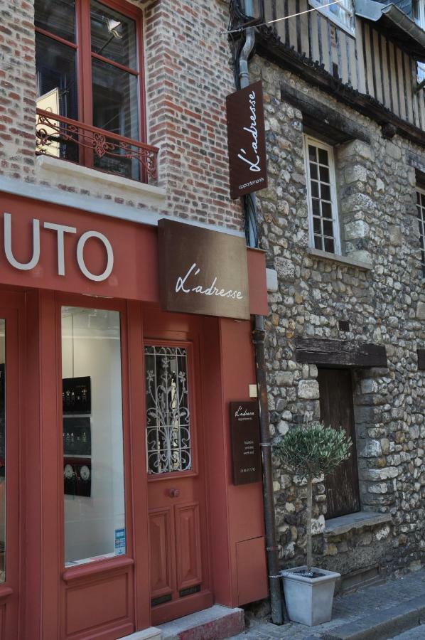 Ferienwohnung L'Adresse Honfleur Exterior foto